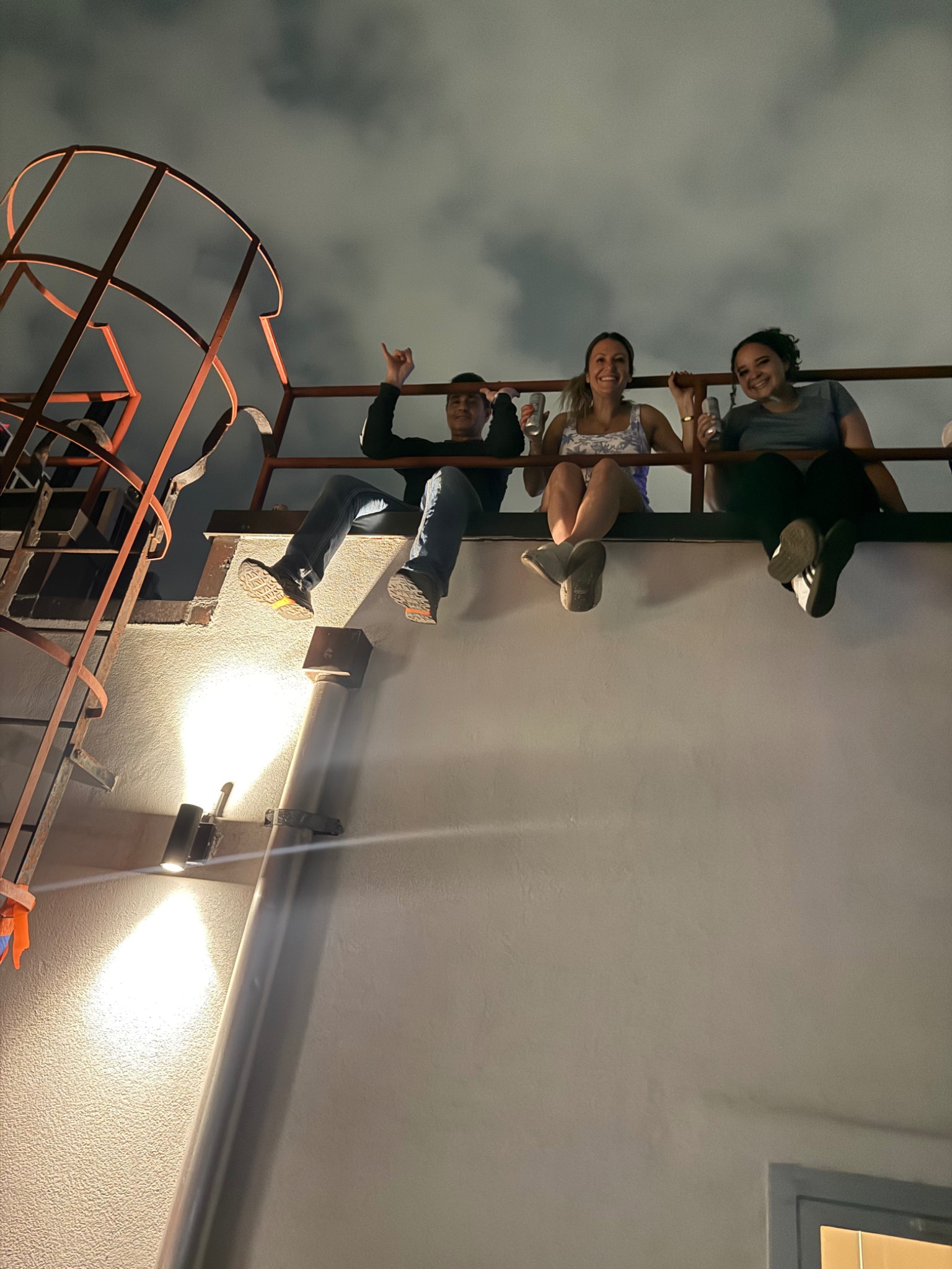 DRIVE team rooftop moment